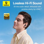 Baseus EP10 Pro ANC Earbuds Wireless Bluetooth 6.0 Earphones 50dB Realtime Adaptive Headphones 6 Mic Hi-Res LDAC IP55 Ear buds - Vivid Mart