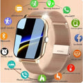 Smart watch for android phone.1.44 inch color screen full touch bluetooth call smart watch magnetic charging - Vivid Mart