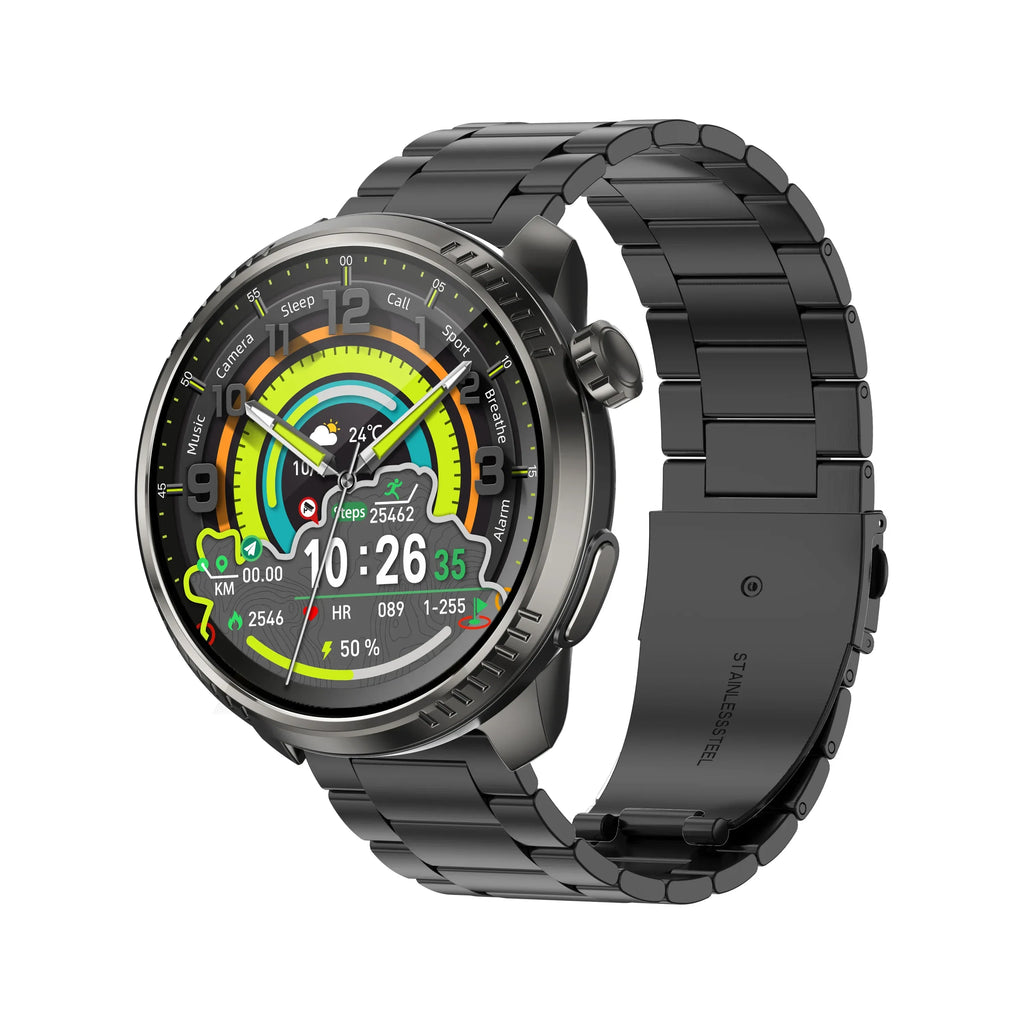 Smart Watch, Full Touch Screen, Activity Tracker with Call & Message Functions, Pedometer, Multiple Sports Modes, Compatible - Vivid Mart