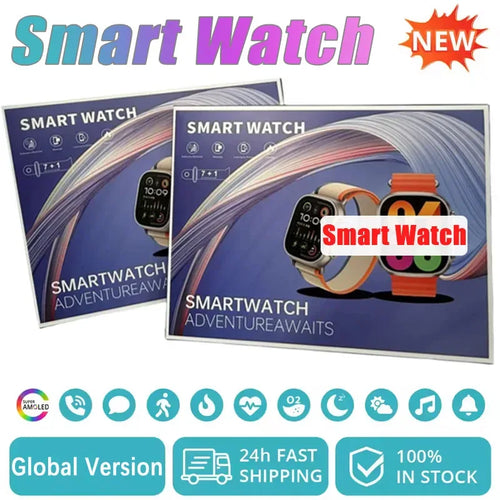 2025 New Smart Watch with Heart Rate Tracker and Sleep Monitor, Dustproof and Waterproof Features for Active Lifestyles - Vivid Mart