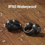 Earring Wireless Earbuds Bluetooth 5.3 Earphone Open Ear Headphones Air Conduction for Sport Running Painless Wearing Headset - Vivid Mart