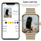 Smart Watch For Android IOS Watches 1.83inch HD Display Bluetooth Call Message Alert Music Sports Mode Smartwatch Men Women Gift - Vivid Mart