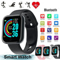 Smart Watch For Men Women Wristwatch Bluetooth Connect Phone Music Player Fitness Sport Bracelet Health Monitor Digital Watches - Vivid Mart