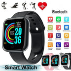 Smart Watch For Men Women Wristwatch Bluetooth Connect Phone Music Player Fitness Sport Bracelet Health Monitor Digital Watches - Vivid Mart