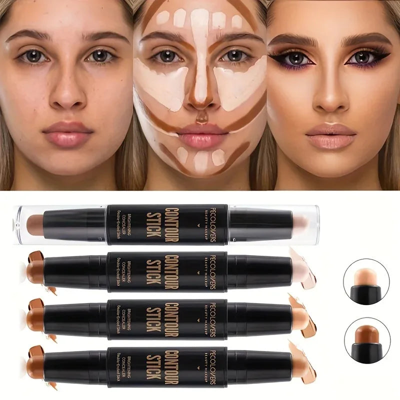 Face Concealer Contouring For Face Bronzer Beauty Contour Makeup Base Foundation Cream For Women's Cosmetics New - Vivid Mart